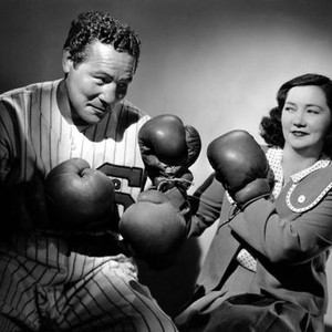 LADIES' DAY, Max Baer, Patsy Kelly, 1943