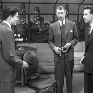 ROPE, Farley Granger, James Stewart, John Dall, 1948