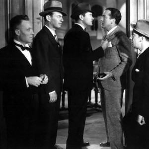 KELLY OF THE SECRET SERVICE, Syd Saylor (standing left, with hat), Lloyd Hughes, Jack Mulhall, Fuzzy Knight, 1936