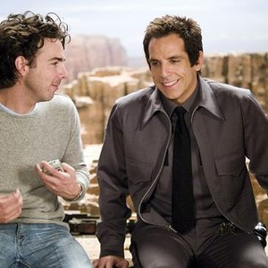 NIGHT AT THE MUSEUM, director Shawn Levy, Ben Stiller, on set, 2006. TM & Copyright (c) 20th Century Fox Film Corp.