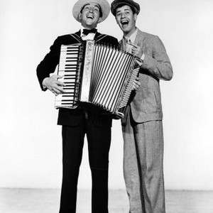 STOOGE, Dean Martin, Jerry Lewis, 1952, accordian