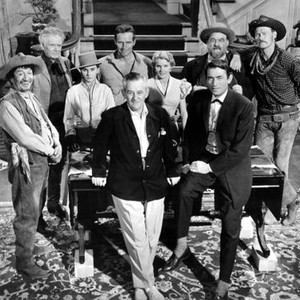 BIG COUNTRY, portrait of the cast, 1958