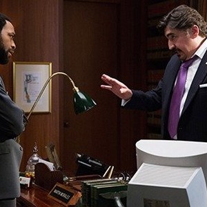 (L-R) Chiwetel Ejiofor as Ray and Alfred Molina as Martin Morales in "Secret in Their Eyes."