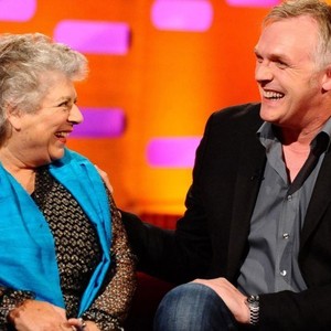 The Graham Norton Show, Miriam Margolyes (L), Greg Davies (R), 06/02/2007, ©BBCAMERICA
