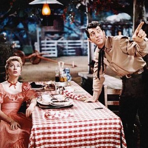 PARDNERS, from left: Lori Nelson, Dean Martin, 1956