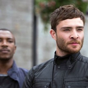 BILLIONAIRE RANSOM, (aka TAKEDOWN), from left, Ashley Walters, Ed Westwick, 2016, photo by Aimee Spinks/©Orion Pictures