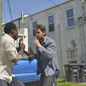 (L-R) Isaiah Washington as Grant Summit and C. Thomas Howell in "The Sin Seer." photo 12