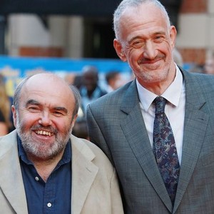 GUY JENKINM,ANDY HAMILTON AT THE WORLD PREMIERE OF WHAT WE DID ON OUR HOLIDAY, LONDON, BRITAIN SEPTEMBER 22, 2014  PHOTOSHOT