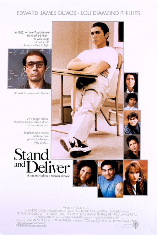 Stand and Deliver poster