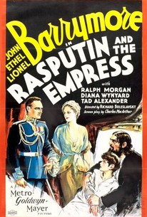 Poster for Rasputin and the Empress