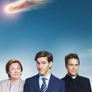 Pauline Quirke, Matthew Baynton and Rob Lowe (from left)