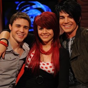 American Idol, Adam Lambert (L), Kris Allen (C), Allison Iraheta (R), Season 8, 1/13/2009, ©FOX