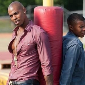 Necessary Roughness, Mehcad Brooks (L), Gaius Charles (R), 'What's Eating You?', Season 2, Ep. #6, 07/18/2012, ©USA