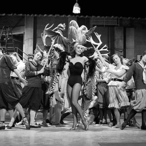 DEEP IN MY HEART, Tamara Toumanova (in headdress), 1954