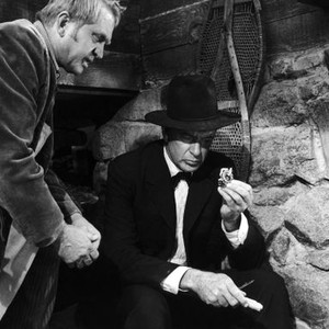 THE HANGING TREE, from left: Karl Swenson, Gary Cooper, 1959