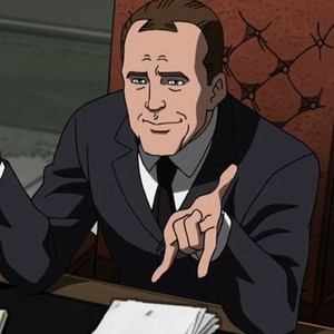 Agent Coulson is voiced by Clark Gregg