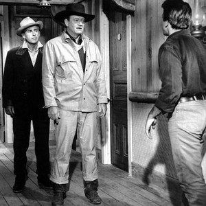 NORTH TO ALASKA, Stewart Granger, John Wayne, Fabian Forte, 1960