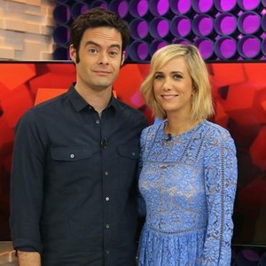 Good Morning America, Bill Hader (L), Lara Spencer (R), 11/03/1975, ©ABC