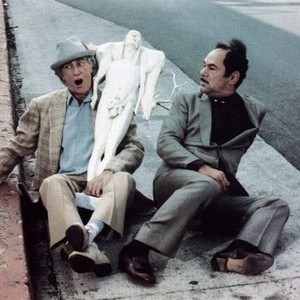A FINE MESS, from left, Richard Mulligan, Stuart Margolin, 1986, ©Columbia Pictures