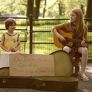 (L-R) Jack McCarthy as Young Buster and Mackenzie Brooke Smith as Annie Fang in "The Family Fang."