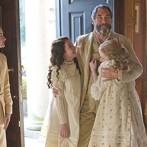 Penny Dreadful (season 1, episode 5): Xavier Atkins as young Peter, Lili Davies as young Vanessa, Timothy Dalton as Sir Malcolm and Fern Deacon as young Mina