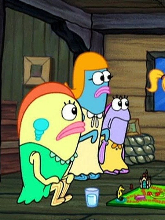spongebob grooming gary