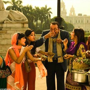 A scene from the film PARINEETA directed by Pradeep Sarkar.