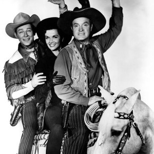 SON OF PALEFACE, Roy Rogers, Jane Russell, Bob Hope, Trigger, 1952