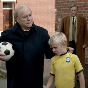 Brian Cox as Matt Busby and Jack Smith as Georgie Gallagher in "Believe." photo 20