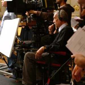 MYSTERIES OF LISBON, (aka MISTERIOS DE LISBOA), director Raoul Ruiz (sitting), on set, 2010.
