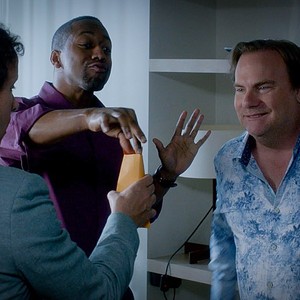 Hawaii Five-O, Jaleel White (L), Kevin Farley (R), 'Ho'amoano (Chasing Yesterday)', Season 5, Ep. #22, 04/24/2015, ©KSITE