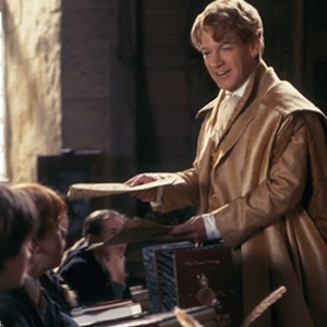 Professor Gilderoy Lockhart (KENNETH BRANAGH) in Warner Bros. Pictures' "Harry Potter and the Chamber of Secrets."