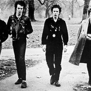 The Sex Pistols - Paul Cook, Sid Vicious, Johnny Rotten and Steve Jones in Fine Line's The Filth And The Fury
