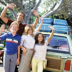 NATIONAL LAMPOON'S VACATION, Anthony Michael Hall, Chevy Chase, Beverly D'Angelo, Dana Barron, 1983
