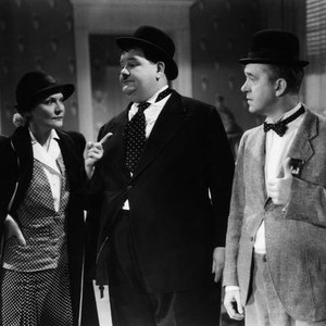 BLOCK-HEADS, Minna Gombell, Oliver Hardy, Stan Laurel, 1938