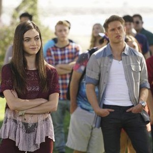 The Fosters, Caitlin Carver (L), Louis Hunter (R), 'Mixed Messages', Season 3, Ep. #12, 02/01/2016, ©KSITE