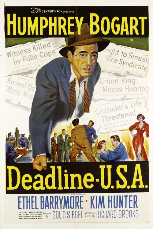 Deadline U.S.A. poster