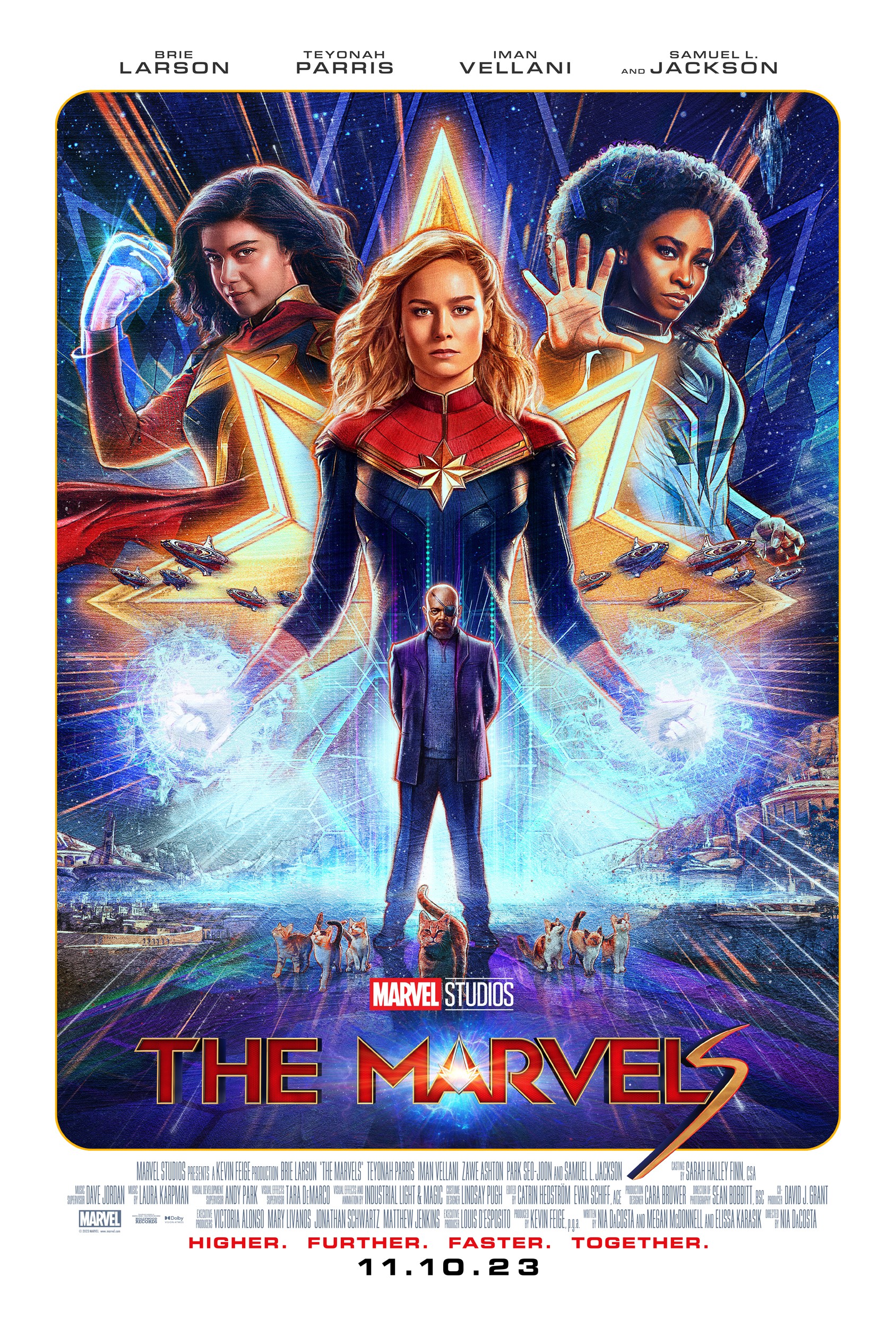 Pontuação de As Marvels sobe no Rotten Tomatoes