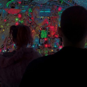 Paz de la Huerta as Linda and Nathaniel Brown as Oscar in "Enter the Void."
