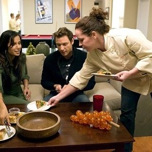 Top Chef, Gail Simmons (L), Ted Allen (R), 'Anything You Can Cook I Can Cook Better', Season 4: Chicago, Ep. #1, 03/12/2008, ©BRAVO