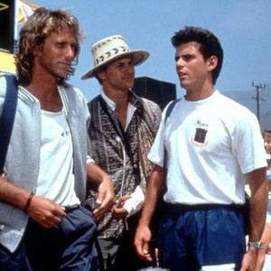 SIDE OUT, Peter Horton (l.), C. Thomas Howell (r.), 1990, (c)TriStar Pictures