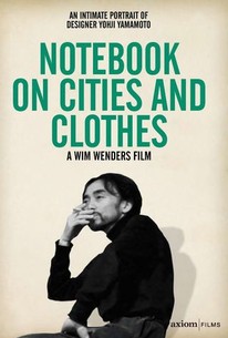 Notebook on Cities and Clothes poster