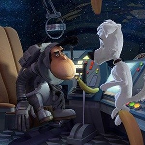 A scene from "Space Dogs: Adventure to the Moon."
