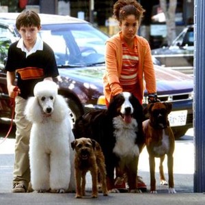 GOOD BOY!, Nelly the dog, Liam Aiken, Barbara Ann the dog, Hubble the dog, shep the dog, Brittany Moldowan, Wilson the dog, 2003, (c) MGM