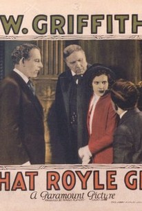 That Royle Girl poster