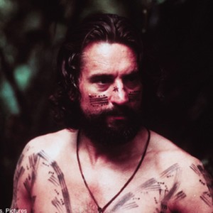 Soldier Rodrigo Mendoza (ROBERT DENIRO) bears the tribal markings of the natives in Warner Bros. Pictures' epic THE MISSION.
