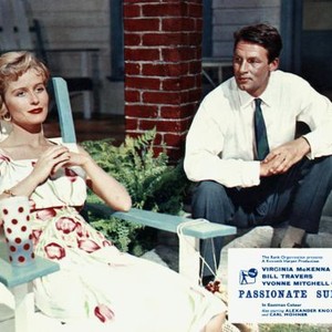 PASSIONATE SUMMER, from left: Virginia McKenna, Bill Travers, 1958