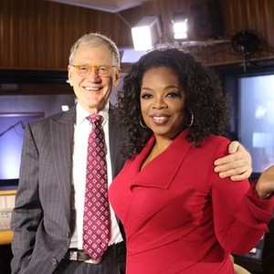 Oprah Prime, David Letterman (L), Oprah Winfrey (R), 01/01/2012, ©OWN