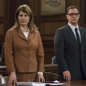 Law &amp; Order: Special Victims Unit, Welker White (L), Joshua Malina (R), 'Thought Criminal', Season 15, Ep. #23, 05/14/2014, ©NBC