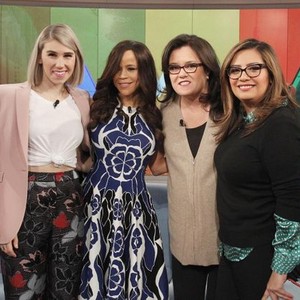 The View, from left: Nicolle Wallace, Rosie Perez, Rosie O'Donnell, Cristela Alonzo, 08/11/1997, ©ABC